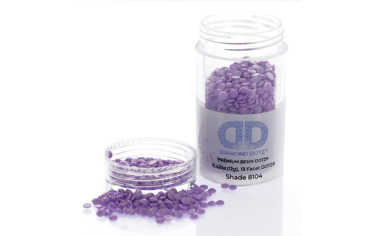 Gemas de estilo libre Diamond Dotz 2,8 mm 12 g Lavanda 8104